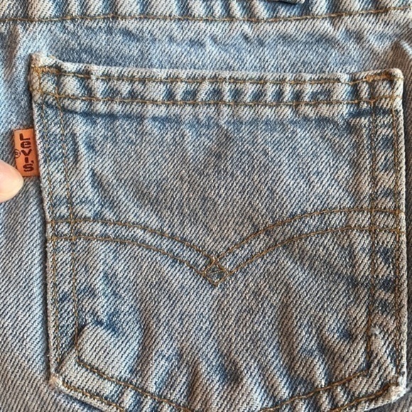 Vintage Levi Bermuda Shorts Rare Orange Label Vintage Made in the USA - Picture 7 of 16